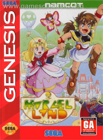 Cover Marvel Land for Genesis - Mega Drive